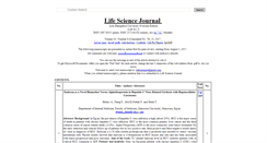 Desktop Screenshot of lifesciencesite.com